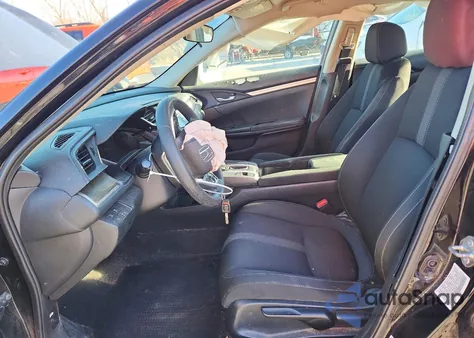 2020 Honda Civic Lx z USA, uszkodzony, nr VIN 19XFC2F6XLE015934